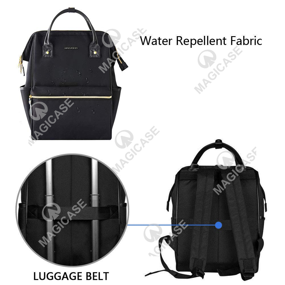 Multifunctional Mommy Backpack Baby Diaper Bag With USB Charging Port