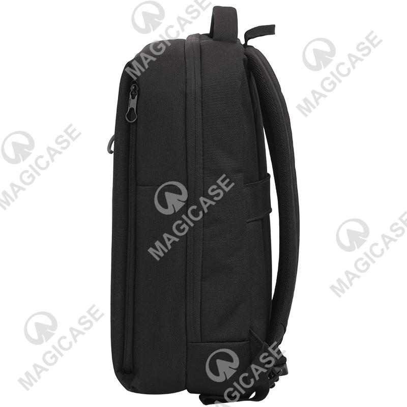 Stylish Water-repellent Laptop Backpack for Business Black Gray